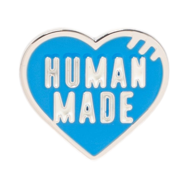 Pins Human Made Heart Blue (2.2cm)