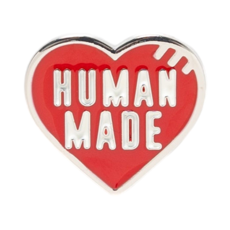 Pins Human Made Heart Red (2.2cm)